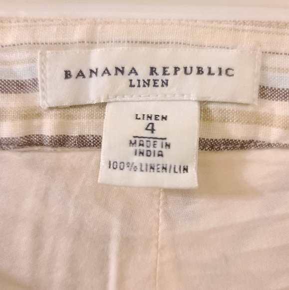 Banana Republic A-line linen skirt - Picture 5 of 5